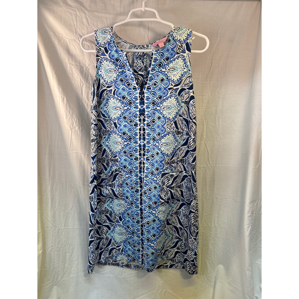 Lily Pulitzer Blue Sundress size‎ 2